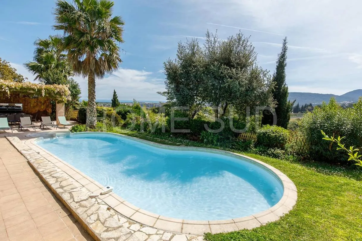 Villa De Vacances 5 Chambres Piscine Privee Et Vue Mer Panoramique Mandelieu-la-Napoule